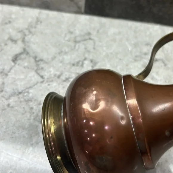 6” Brass Pitcher - Picture 4 of 11